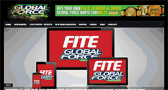 Desktop Screenshot of globalforcewrestling.com